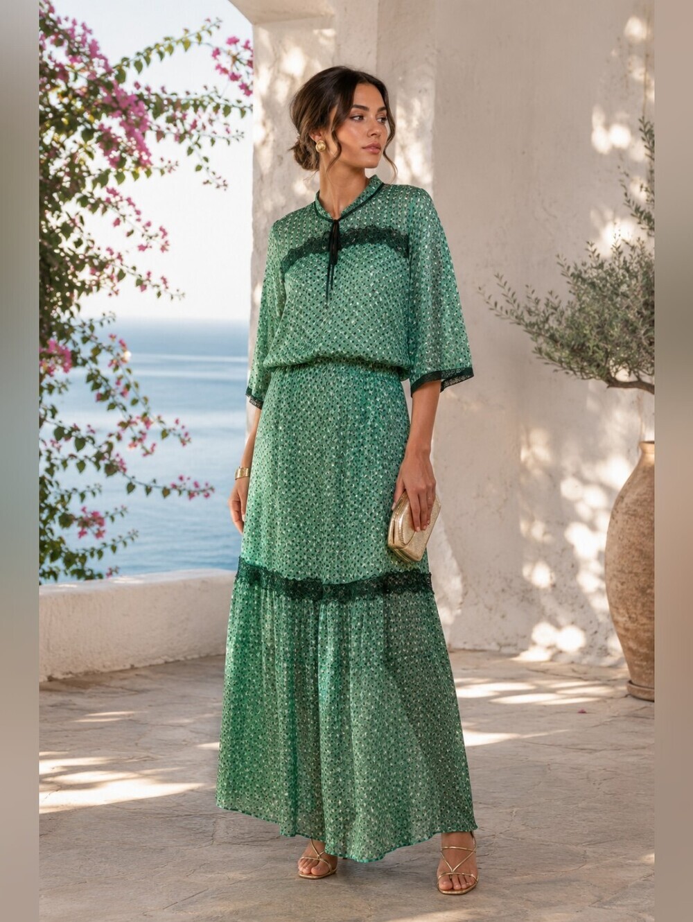 Annarita N Twenty 4H Collection Maxi Dress